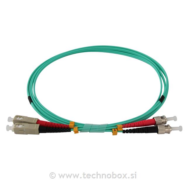 Kabel patch ST-SC MM 50/125 OM3 2m