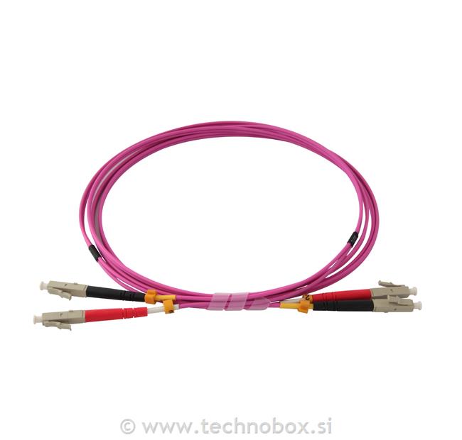 Kabel patch LC-LC MM 50/125 OM4 3m