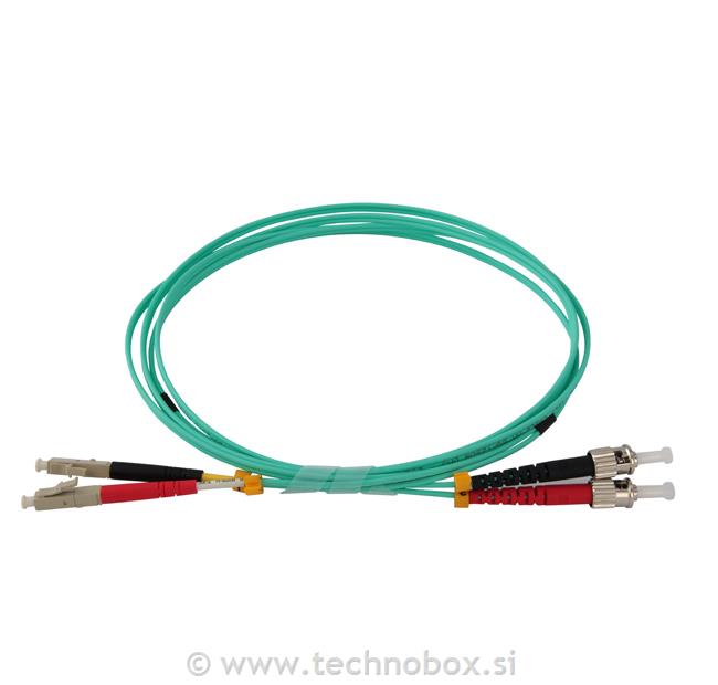 Kabel patch ST-LC MM 50/125 OM3 2m