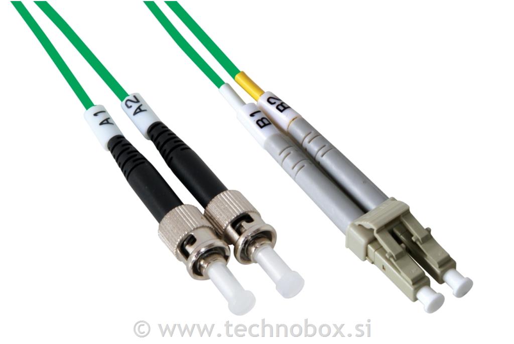 Kabel patch ST-LC MM 50/125 5m