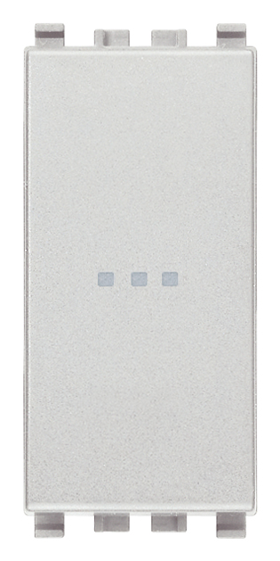 Stikalo navadno aksialno 1M srebrn 20101