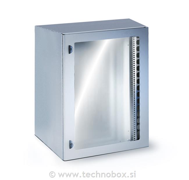 Omara sten. 13U 600x600x600 stekl. vrata