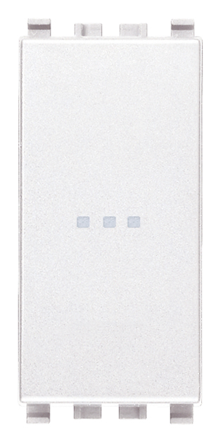 Stikalo navadno aksialno 1M belo 20108.B