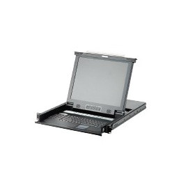 Monitor 17" KVM PS/2&USB QUERTY tipk.