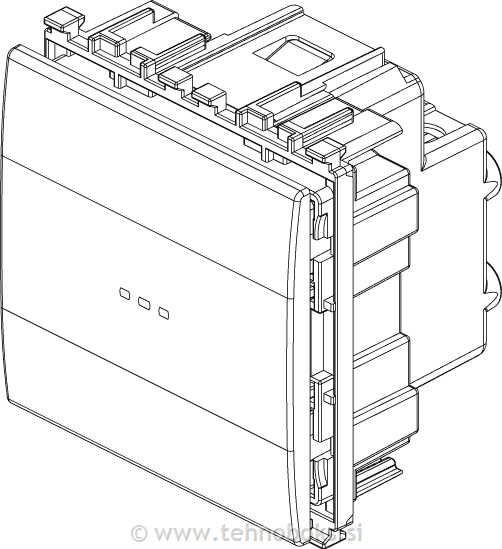 Stikalo križno aksialno 2M 20113.2.N