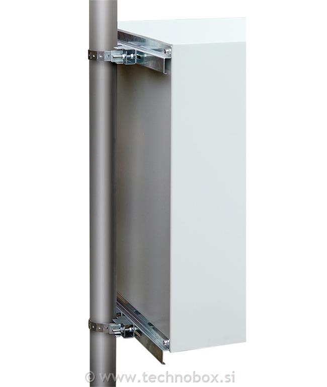 Komplet za pritrditev stebrov IP omar