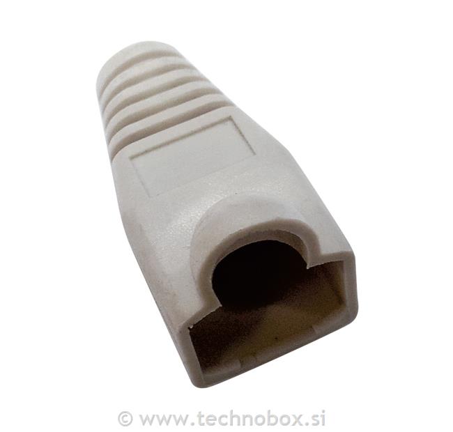 Zaščita za konektor RJ45 - siva