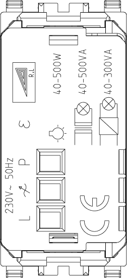 Zatemnilnik 1M na dotik 20125.B