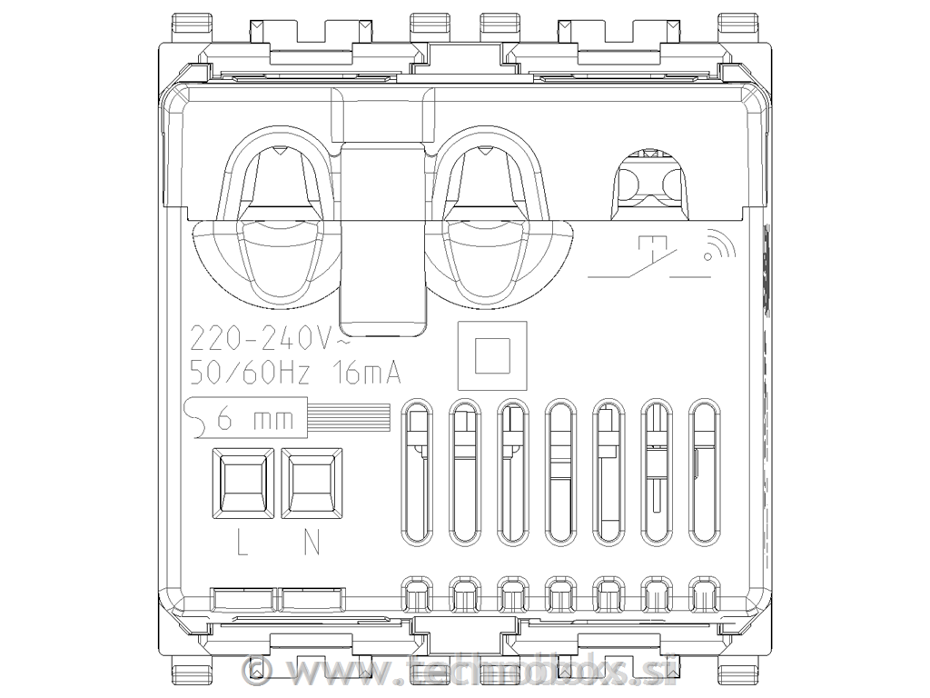 Dostopna točka Wi-Fi 2M 230V bela