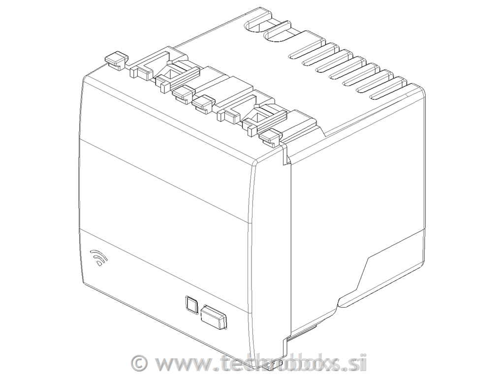 Dostopna točka Wi-Fi 2M 230V bela