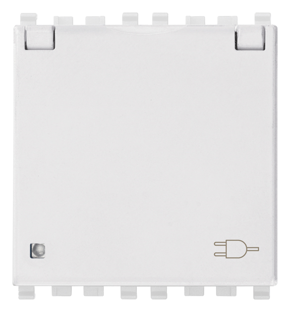 Vtičnica šuko SICURY bela 20208.FX.C.B