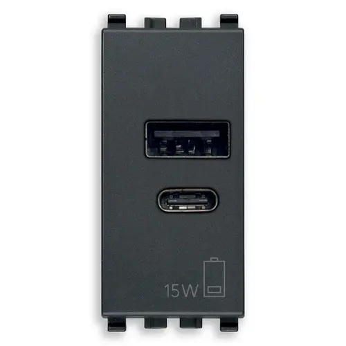 Vtičnica USB A+C 5V 3A 1M