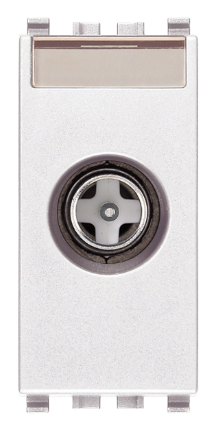 Vtičnica TV končna 1M bela 20300.01.B