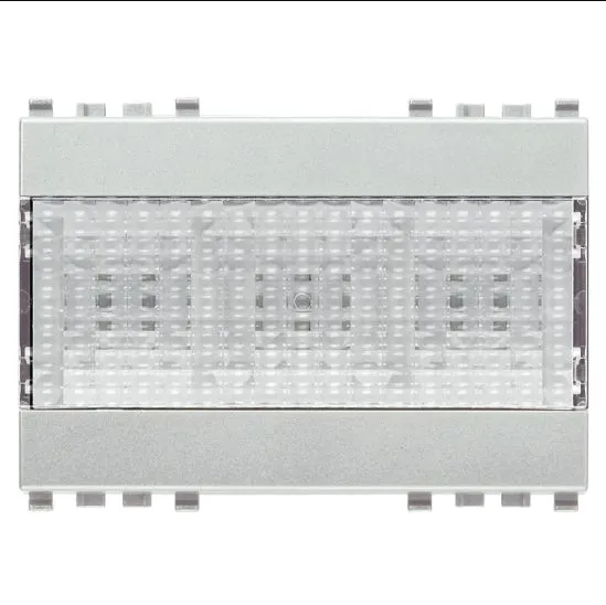 Lučka LED vgradna 3M srebrna 20383.N