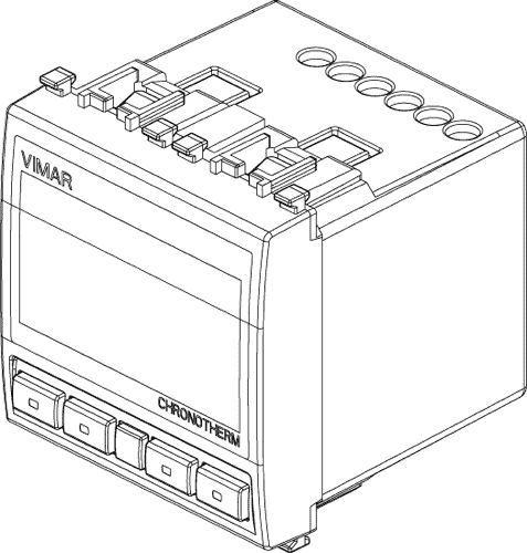 Termostat digitalni beli 20445.B