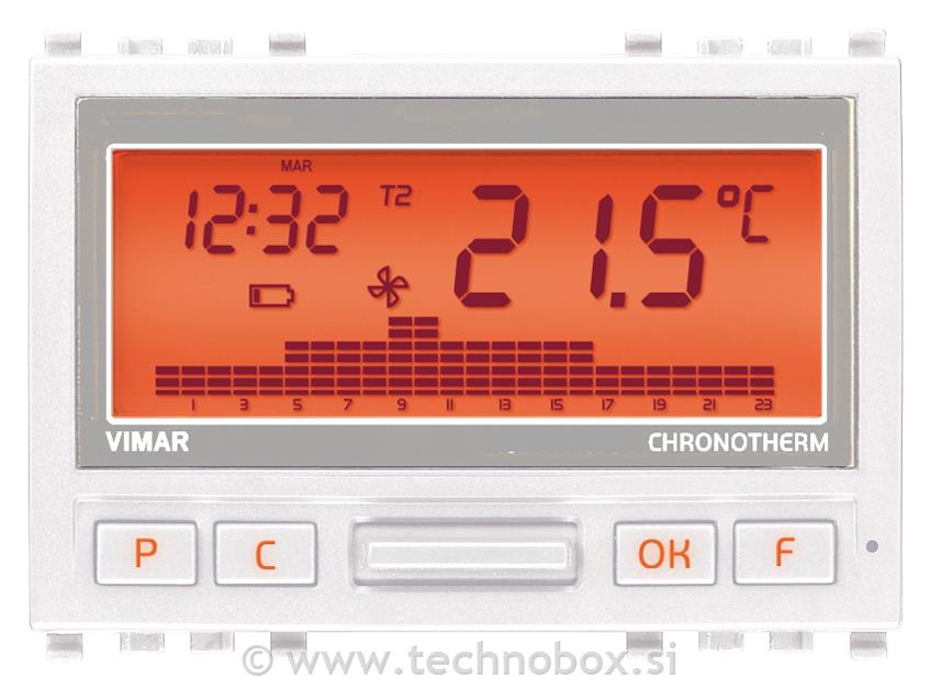 Termostat digitalni EIKON tedenski 3M BE