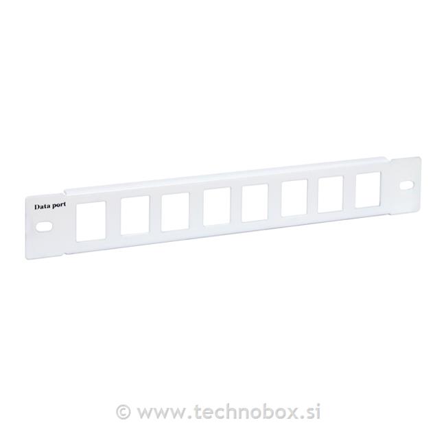 Patch panel 8 praznih mest UTP/FTP