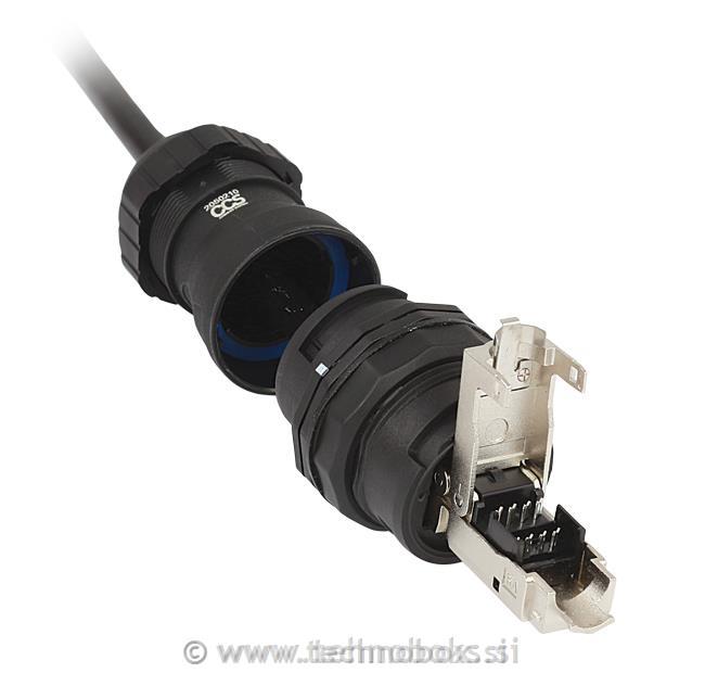 Spoj linijski Cat.6A STP zaščiten