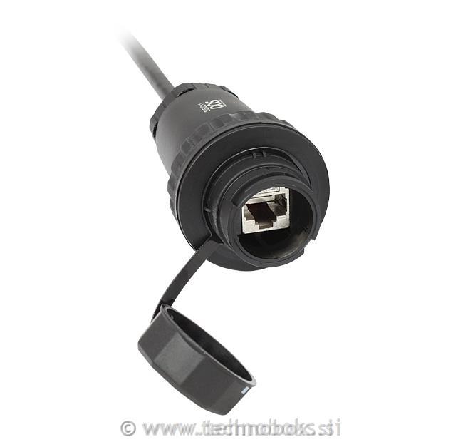 Zaščita industrijska IP68 za Cat.6A RJ45