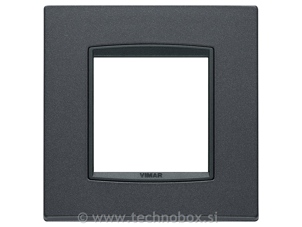 Okrasni okvir 2M mat siva 20642.15