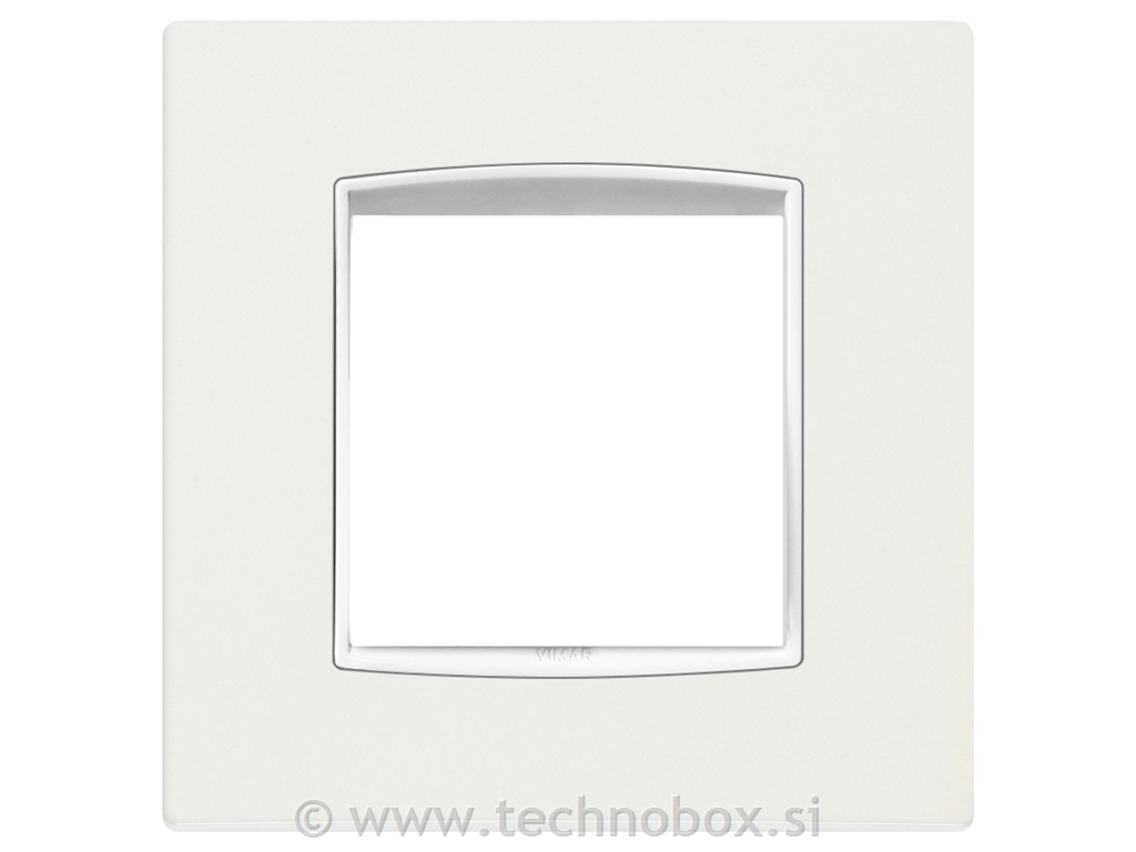 Okrasni okvir 2M kovinsko bel 20642.B01