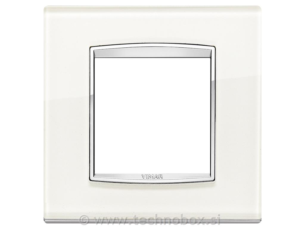 Okrasni okvir 2M Glass ice bel 20642.C72