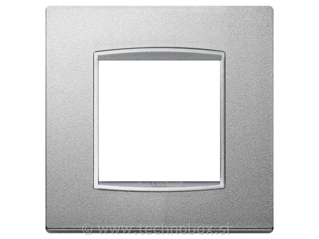 Okrasni okvir 2M mat srebrna 20642.N13