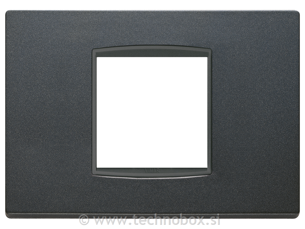 Okrasni okvir 3/2M mat siva 20652.15