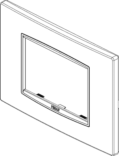 Okrasni okvir 3M mat antracit 20653.C15