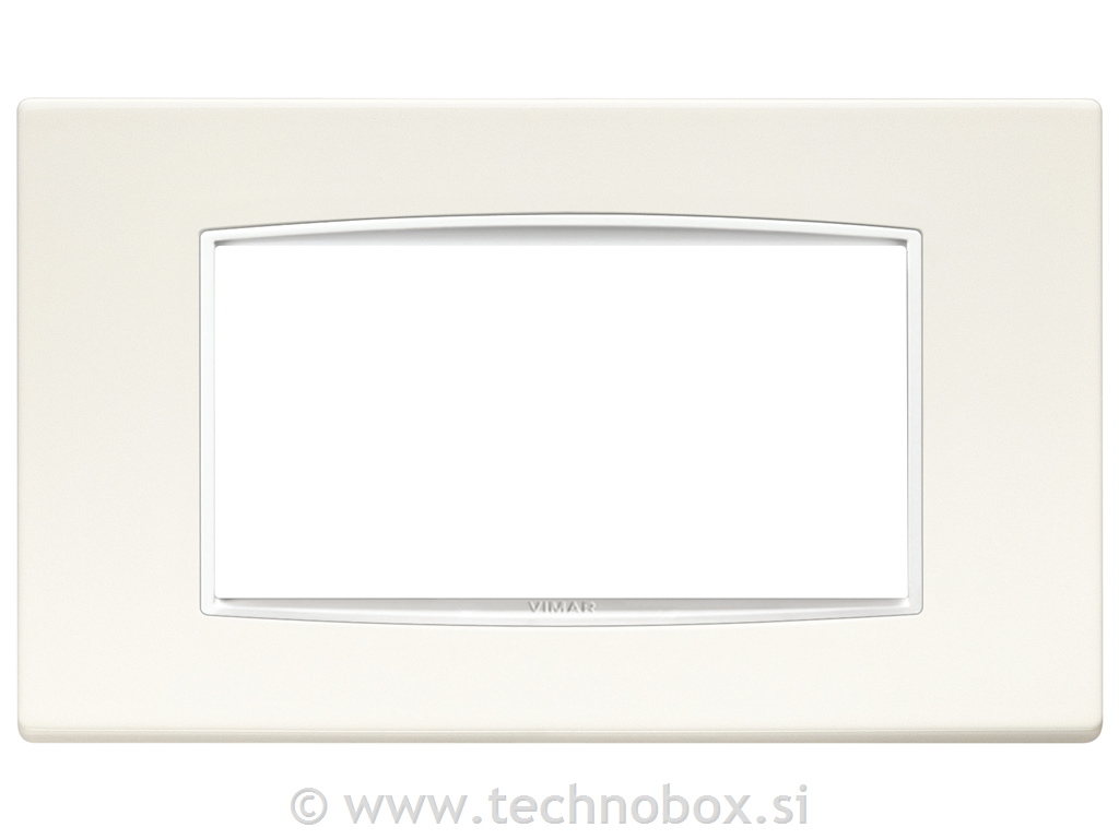 Okrasni okvir 4M kovinsko bel 20654.B01