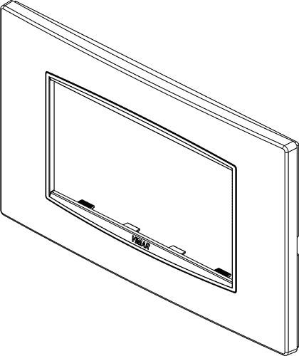 Okrasni okvir 4M galvan satin 20654.G21