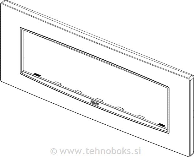 Okrasni okvir 7M 20657.B41 Reflex Ice