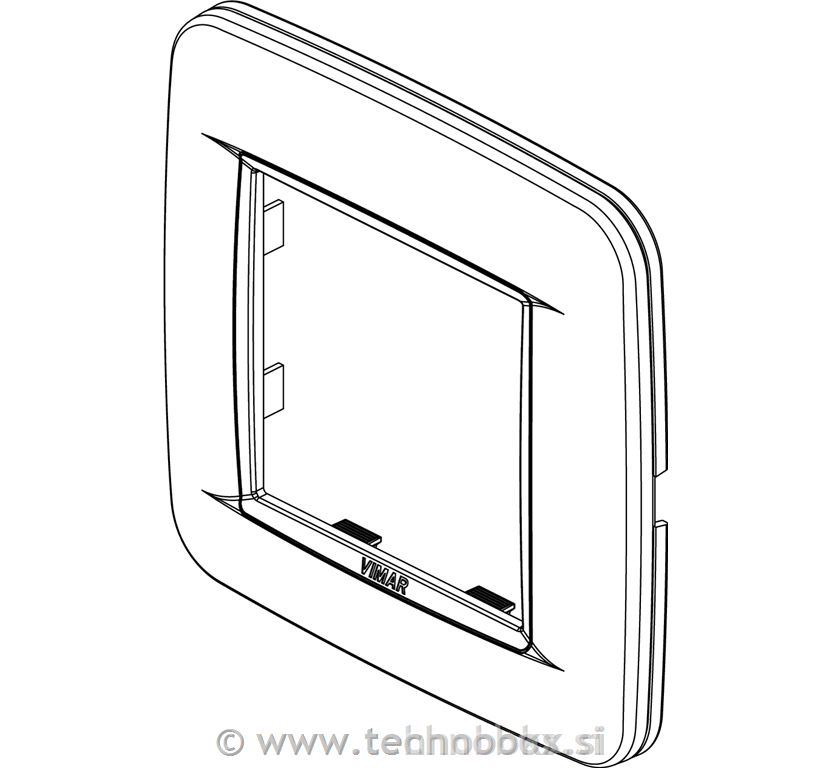 Okra. Okvir 2M Arctic white r. 20672.C01