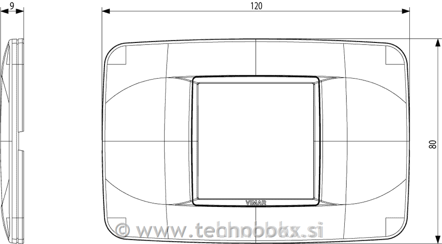 Okrasni okvi.2/3M mat.antra. 20682.C15 r