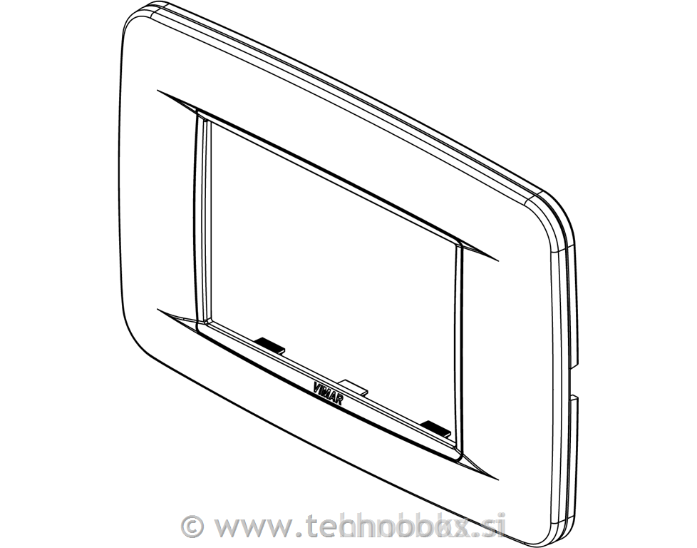 Okr. okvir 3M Antique white r. 20683.C02