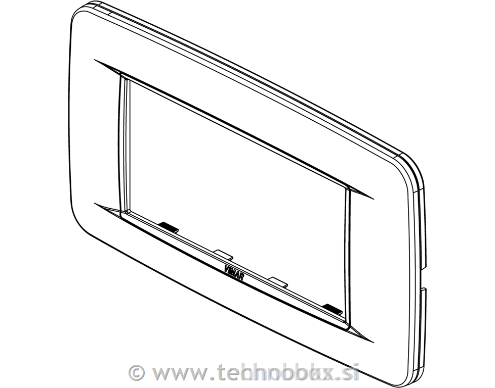 Okra. Okvir 4M Arctic white r. 20684.C01