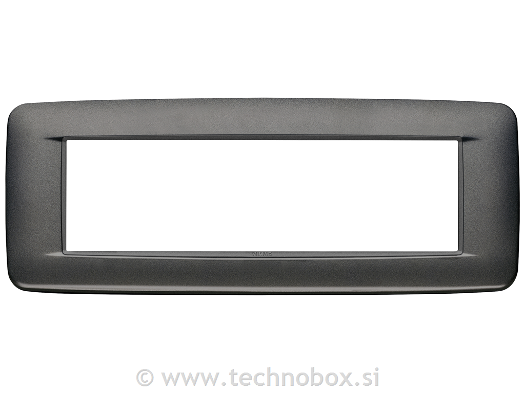 Okrasni okvir 7M mat siva rondo 20687.15