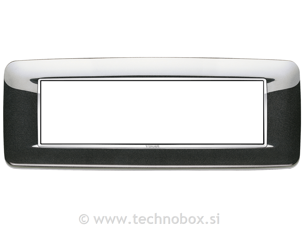 Okrasni okvir 7M bright anthracite rondo