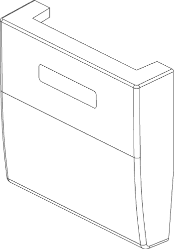 Modul 4 tipke 1M brez simbola 20841.N