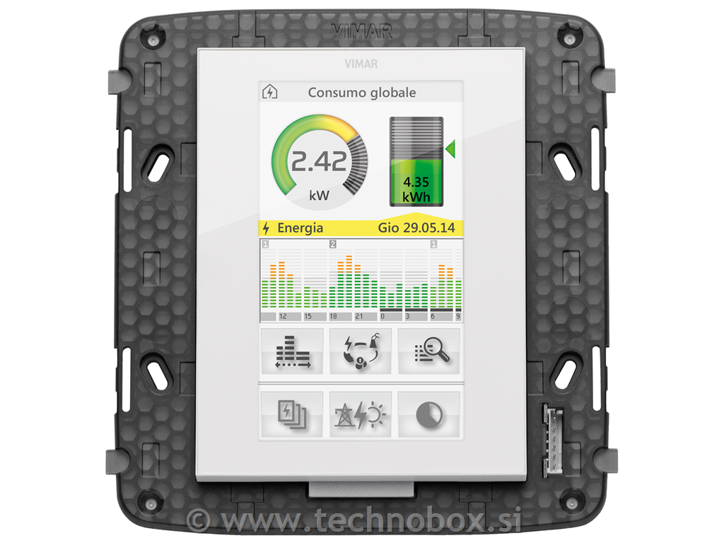 Zaslon na dotik 4,3" bel 21511.1.B