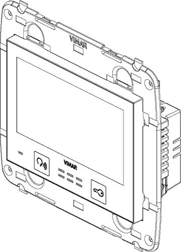 Zaslon na dotik video 4,3" 21554.BN