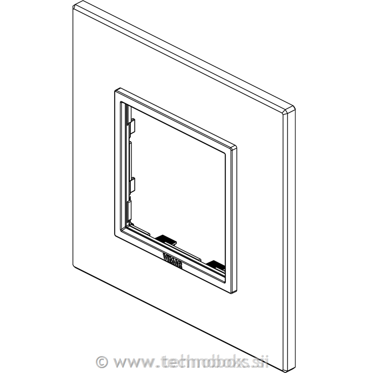 Okrasni okvir 2M Black Saphire 21642.06