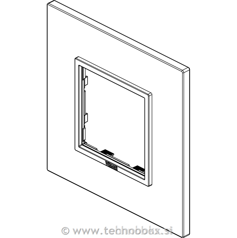 Okrasni okvir 2M Italian Walnut 21642.31