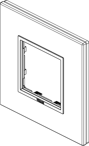 Okrasni okvir 2M Carrara White 21642.51
