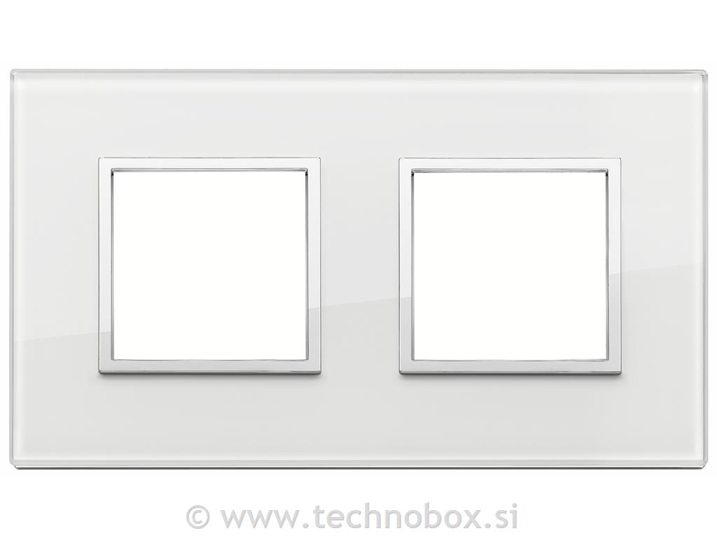 Okrasni okv. 2x2M white diamond 21643.70