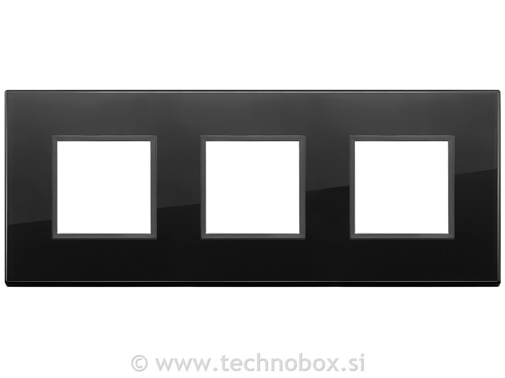 Okrasni okvir 3X2M diamant črn 21644.88