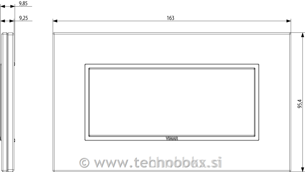 Okrasni okvir 5M Grey Quartzite 21649.53