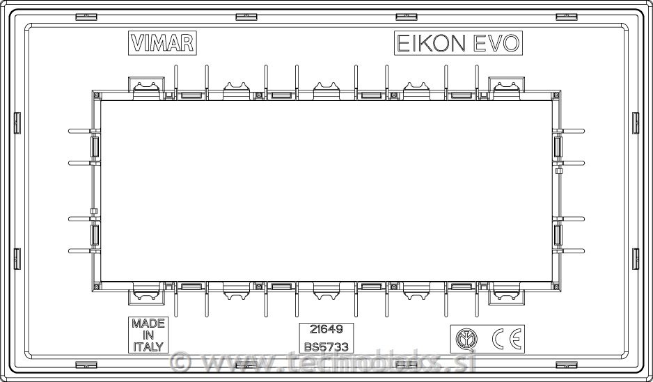 Okrasni okvir 5M Grey Quartzite 21649.53