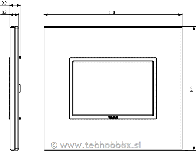 Okrasni okvir 3M Grey Quartzite 21653.53