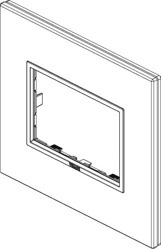 Okrasni okvir 3M Total black d. 21653.88